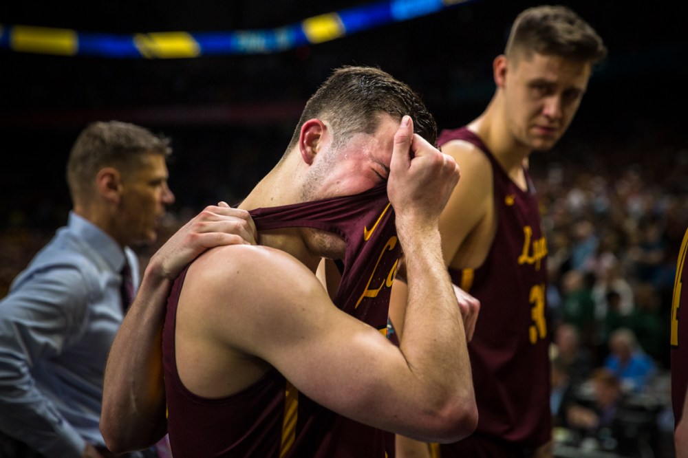 Loyola Ramblers take on the University of Michigan in the Final